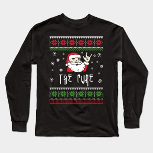 the cure santa metal Long Sleeve T-Shirt